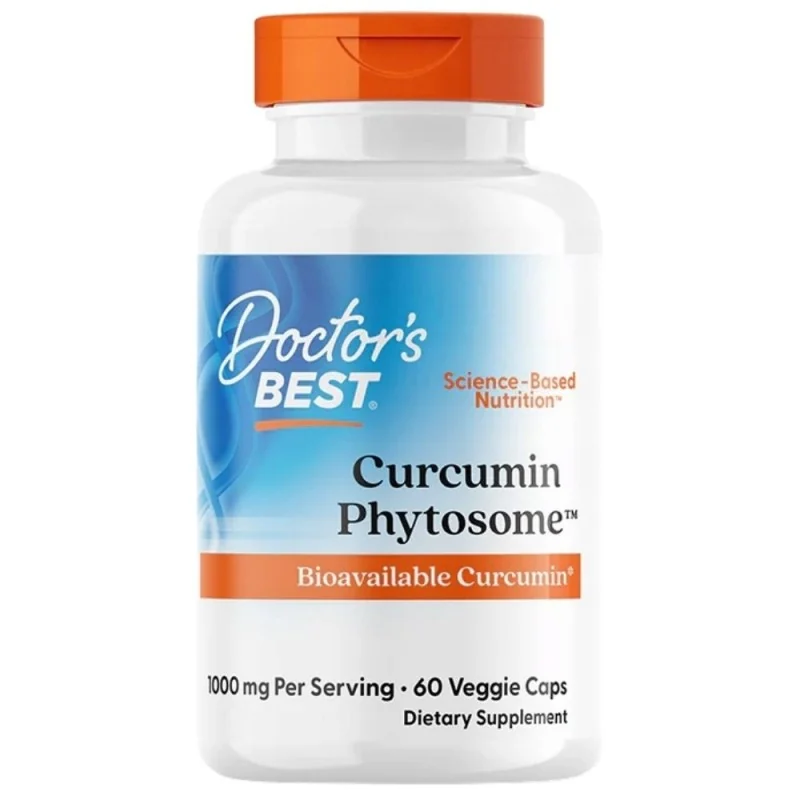DOCTOR’S BEST Kurkumina Meriva® (Phytosome) | biodostępność potwierdzona badaniami