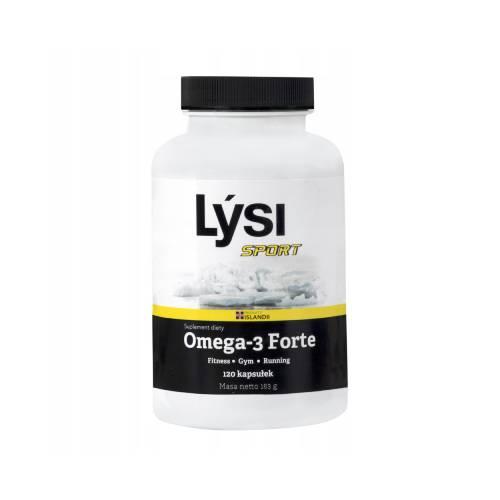 LýSI Sport Omega 3 Forte 1000 mg, 120 kapsułek