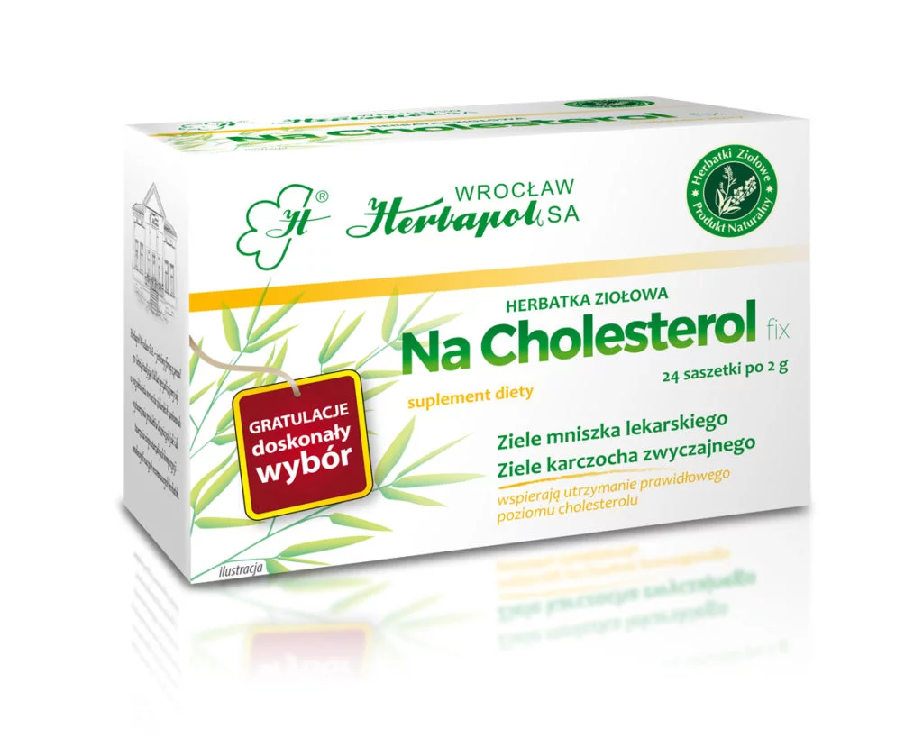 HERBAPOL WROCŁAW Herbatka Na Cholesterol fix 48g ( 24x2g)