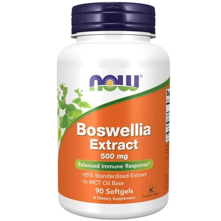 NOW FOODS Boswellia Extract 500 mg 90 kapsułek