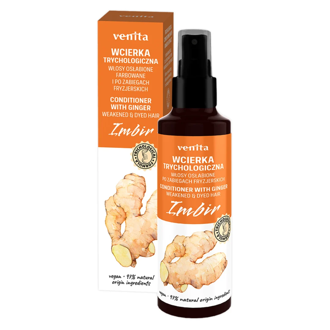 VENITA Trichological Formula Imbir – wcierka trychologiczna, 100 ml