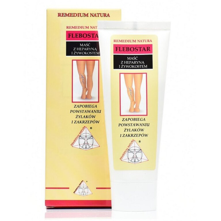 FLEBOSTAR Krem-Balsam z Heparyną i Żywokostem do Nóg – 75 ml